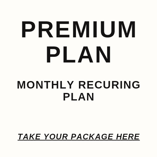 Premium Plan